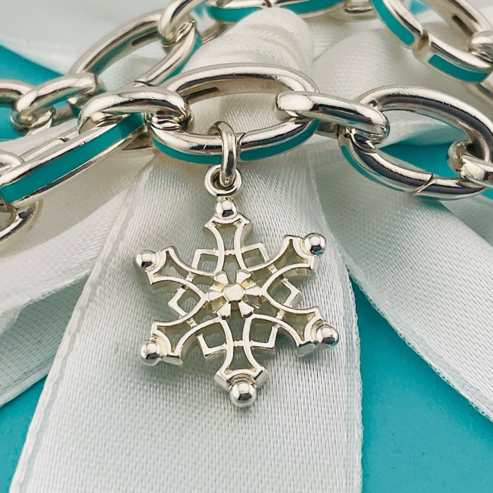 Tiffany Snowflake Charm/ Pendant
